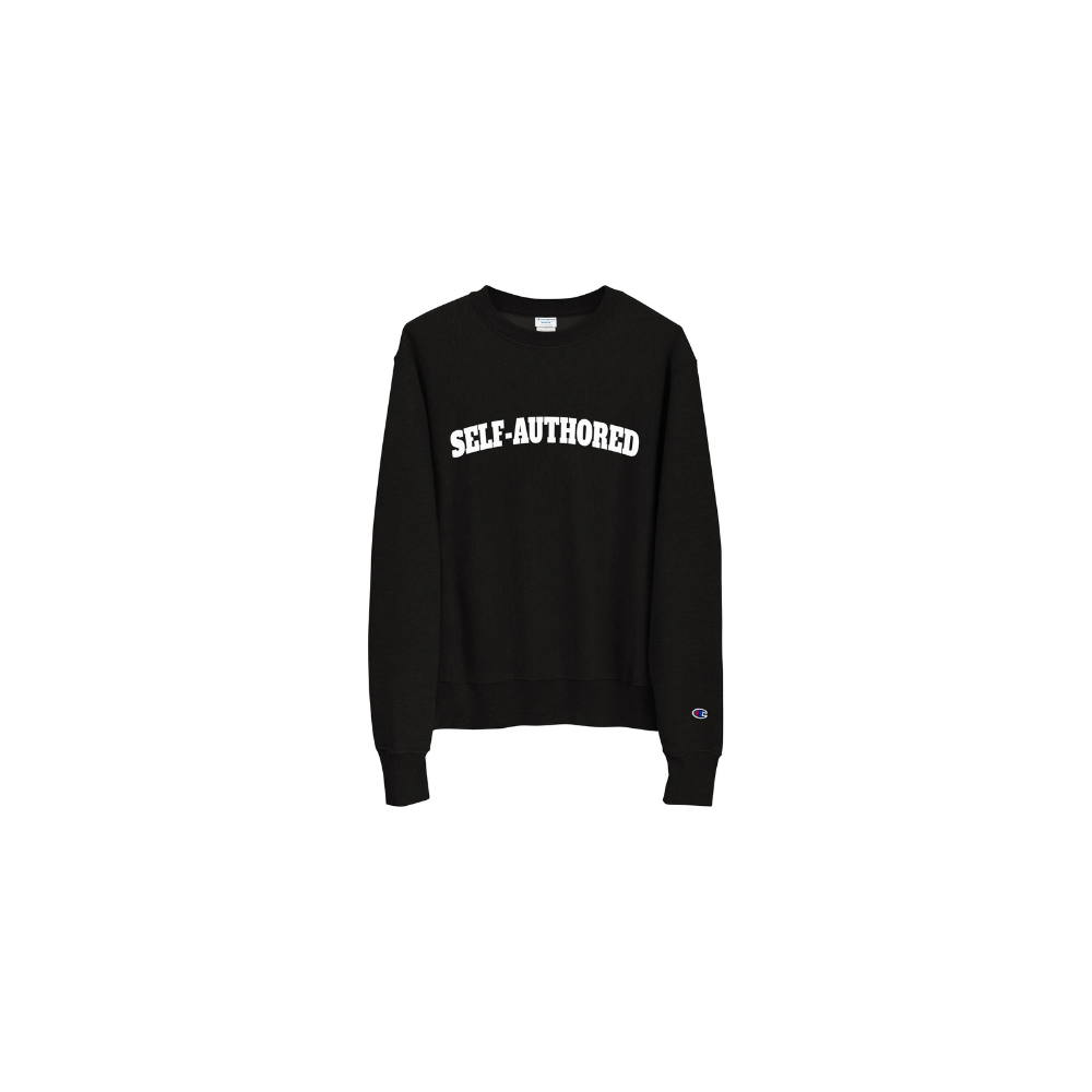 "Self Authored" Champion Sweatshirt