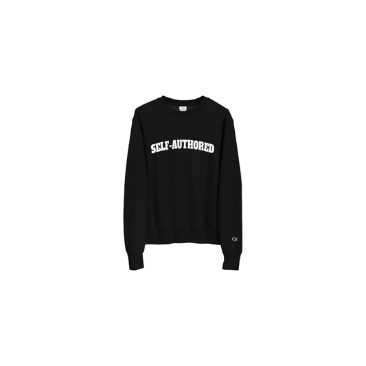 "Self Authored" Champion Sweatshirt